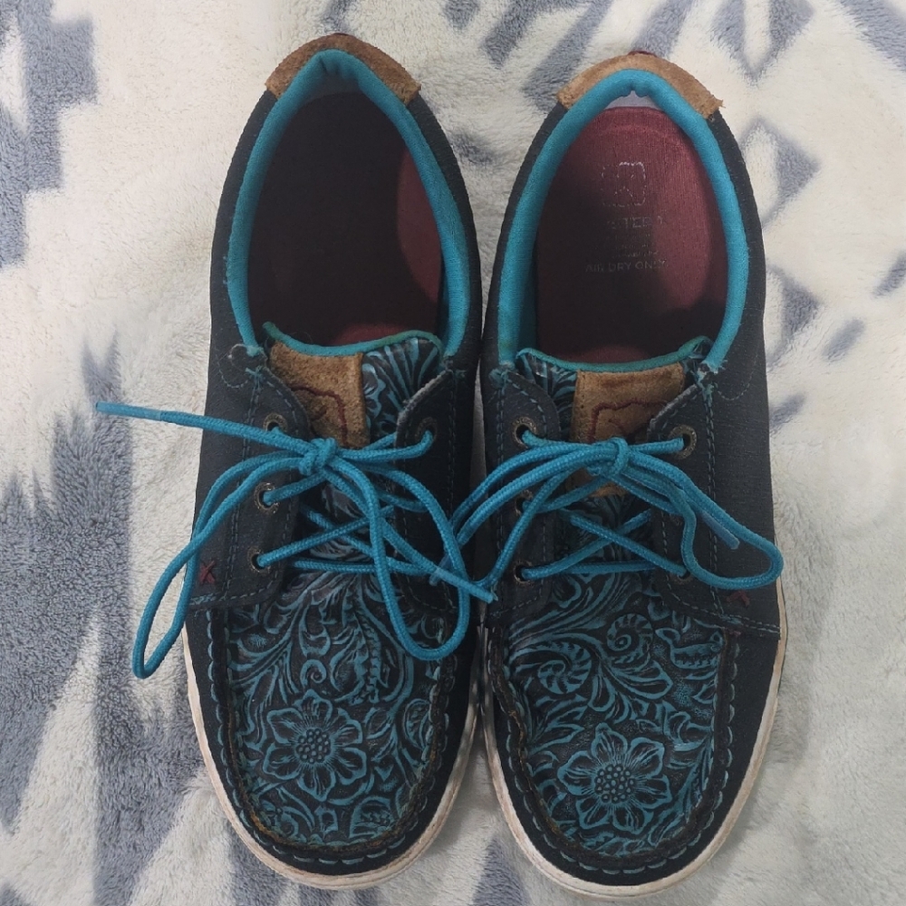 Twisted X Tooled Shoes